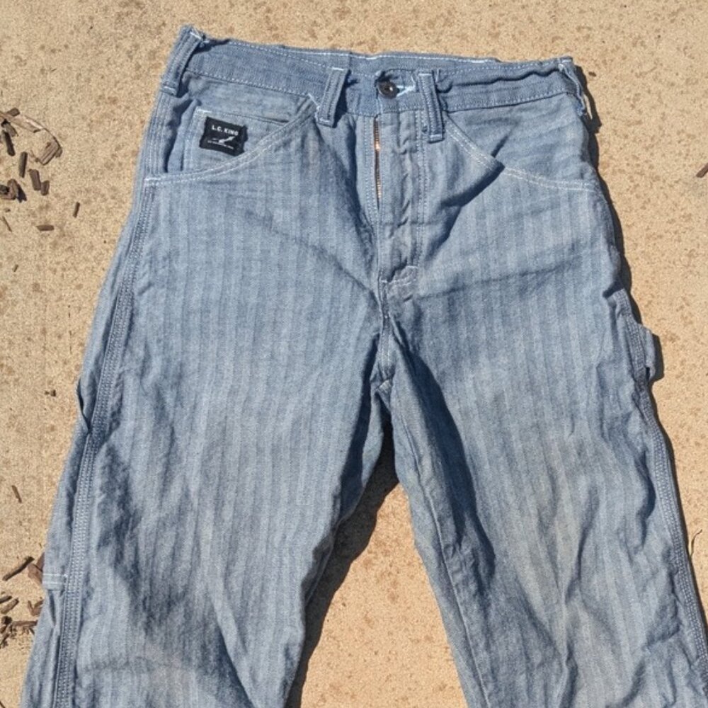 LC King Fisher Stripe Carpenter Pant